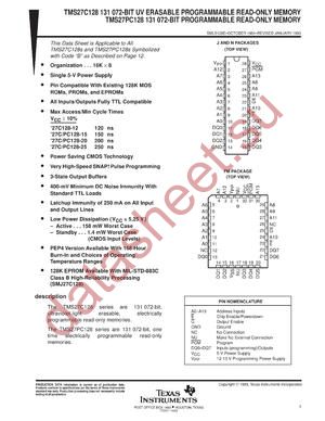 TMS27C128-12NE datasheet  