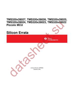 TMX320F2802738A datasheet  