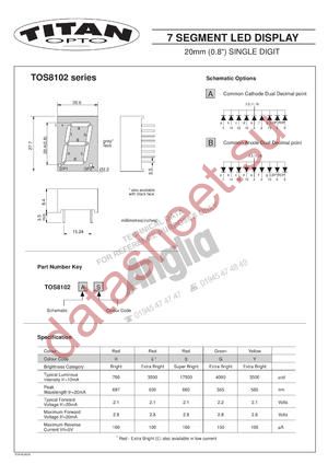 TOS8102BY datasheet  