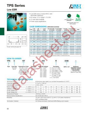 TPSA1560060700 datasheet  