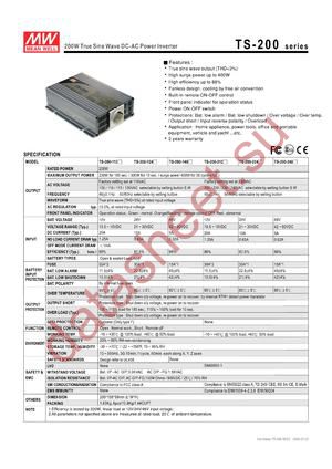 TS-200-112 datasheet  