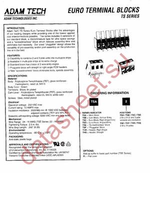 TSC3 datasheet  