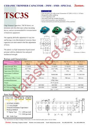 TSC3S datasheet  