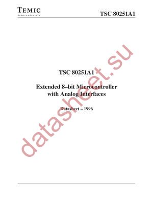 TSC80251A1-A16CBR datasheet  