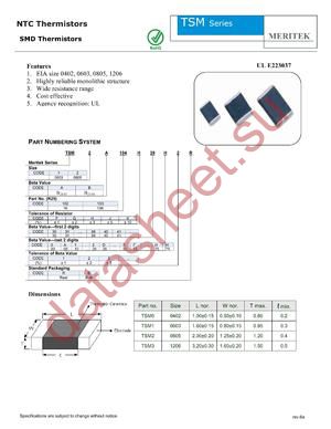 TSM1A102H4012R datasheet  