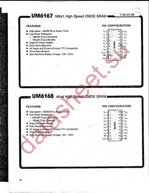 UM6167 datasheet  