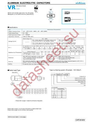 UVR1V330MDD6 datasheet  