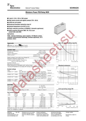 V23061-B2009-A401 datasheet  
