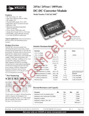 V48A24H100B datasheet  