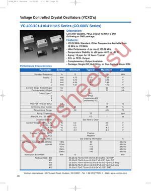 VC-400-JFC-405H155.52 datasheet  