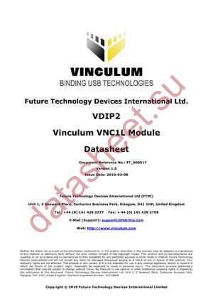 VDIP2_10 datasheet  