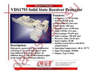 VDS1793 datasheet  