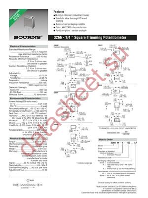 3266W-1-204A datasheet  