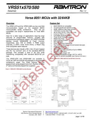 VRS51C580-40-L-G datasheet  