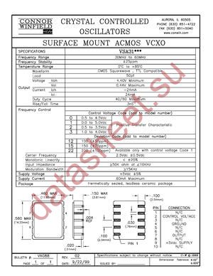 VSA31212 datasheet  