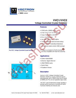 VVC1-CGE-14.318 datasheet  