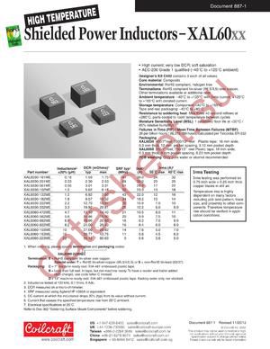 XAL6030-561ME datasheet  