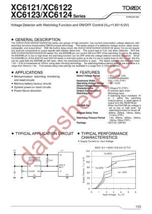 XC6121E517ER datasheet  