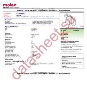 35155-0603 datasheet  