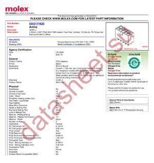 35317-1620 datasheet  