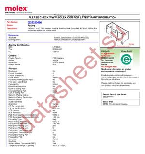 35328-0460 datasheet  