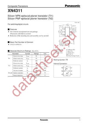 XN4311 datasheet  