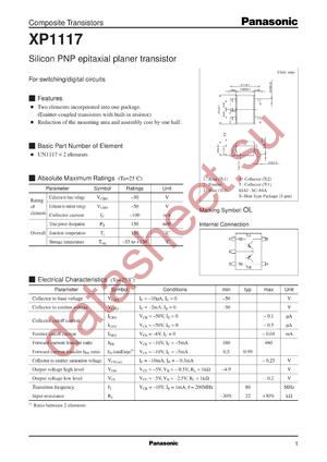 XP1117 datasheet  