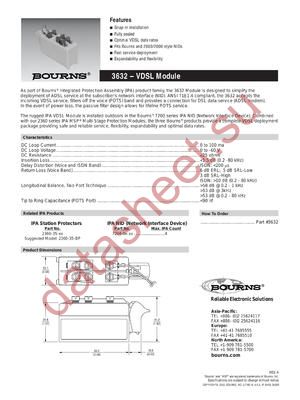 3632 datasheet  