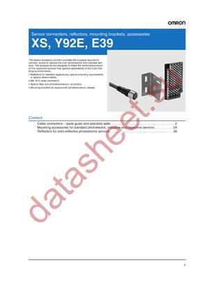 Y92E-S08PVC3S2M-L datasheet  