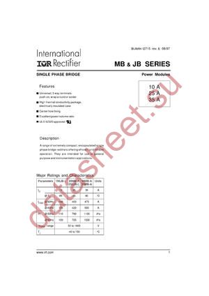 36MB50A datasheet  