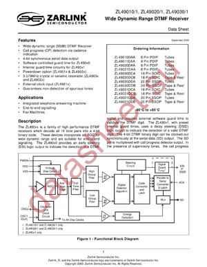 ZL49030 datasheet  