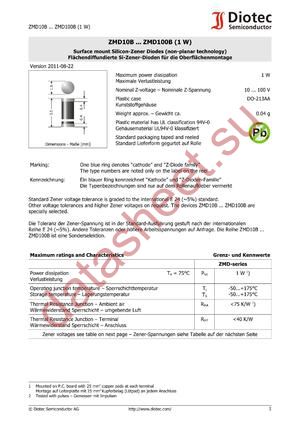 ZMD30B datasheet  