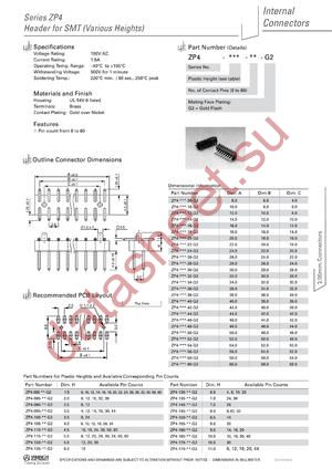 ZP4-085-10-G2 datasheet  