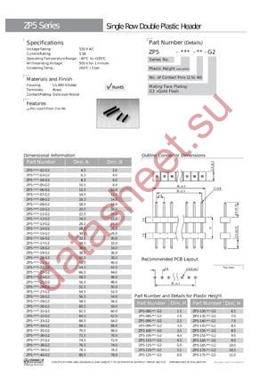 ZP5-100-05-G2 datasheet  