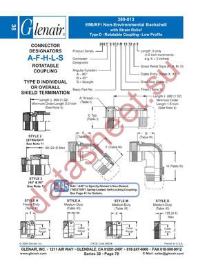 380AS013B08 datasheet  