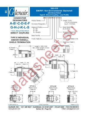 380AS019B12 datasheet  