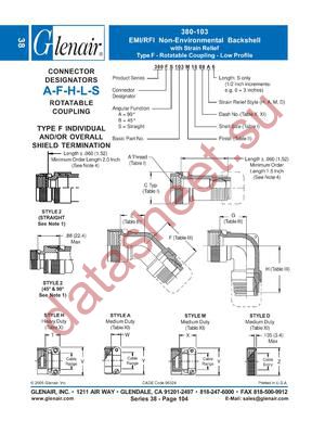 380AS103B08 datasheet  