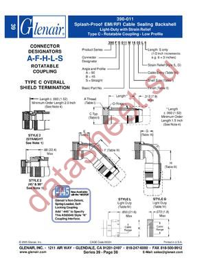 390AB011M32 datasheet  