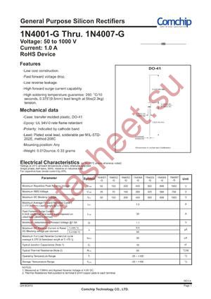 1N4001-G_12 datasheet  