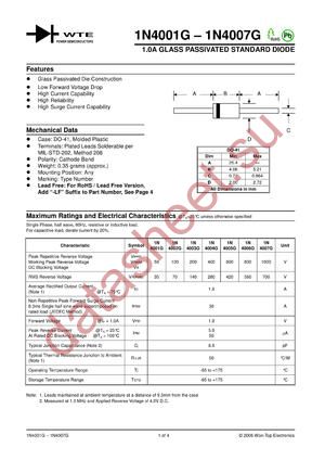 1N4001G_06 datasheet  