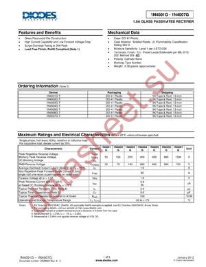 1N4001G_12 datasheet  