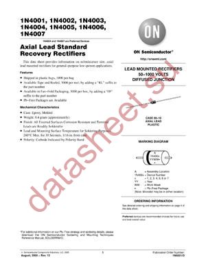 1N4001_05 datasheet  