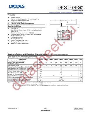 1N4001_2 datasheet  