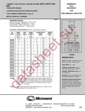 1N4124C datasheet  