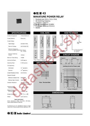 43-12-1A datasheet  