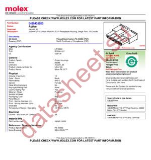 43645-12000 datasheet  