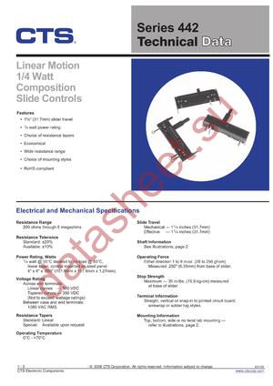 442BA2HABC datasheet  