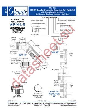 447AC427NF08 datasheet  