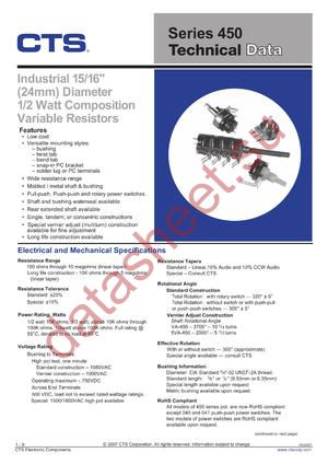 450T1M1F252A2G1 datasheet  