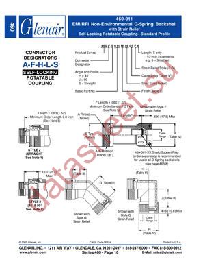 460AH001M08 datasheet  